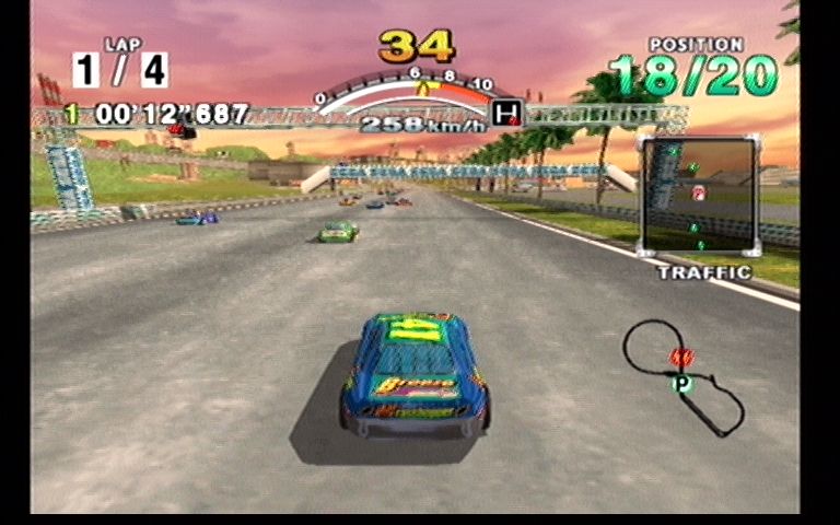 Daytona USA screenshot 4 for Sega Dreamcast